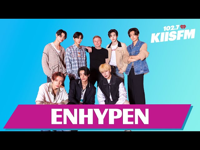 ENHYPEN talks 'Fate Plus' World Tour, Favorite American Foods, and What's in Store for 2024! class=