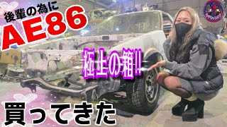 フュージョンX  好調美車　動画有り Just 10 months after purchase, a wide-body, masculine-style AE86