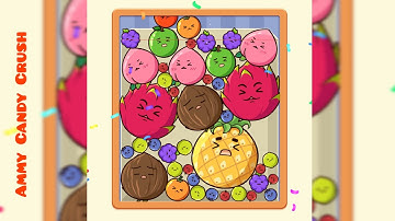 Fruit Merge : Juicy Drop Game /live gameplay Walkthrough