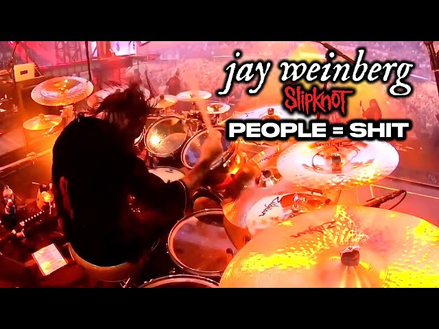 Jay Weinberg (Slipknot) - People = Shit Live Drum Cam class=