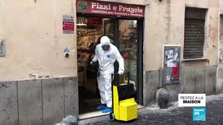 Pandémie de Covid-19 : en Italie, certains commerces ont rouvert