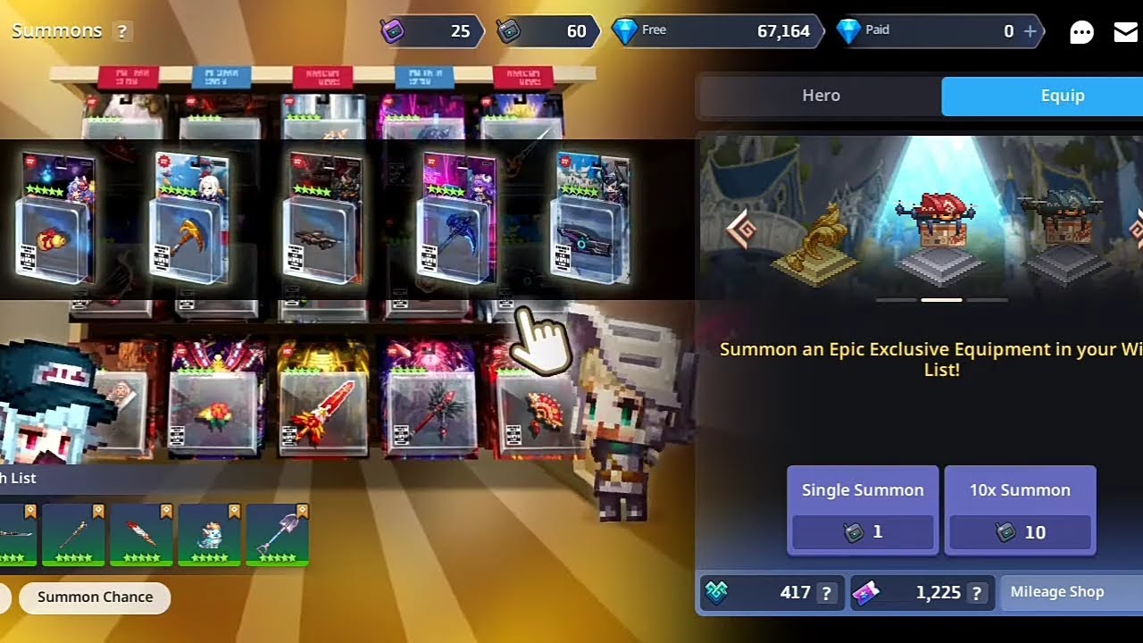 Guardian Tales - 60 Summon Controllers (Weapons) - YouTube