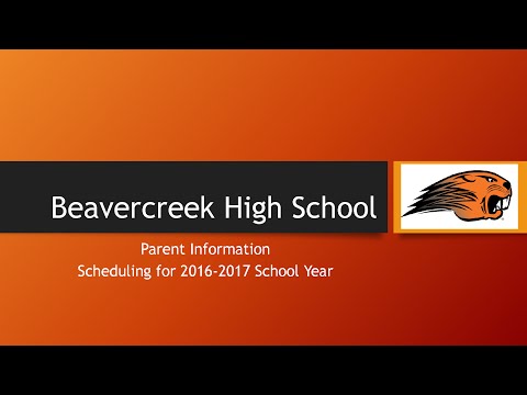 beavercreek school scheduling