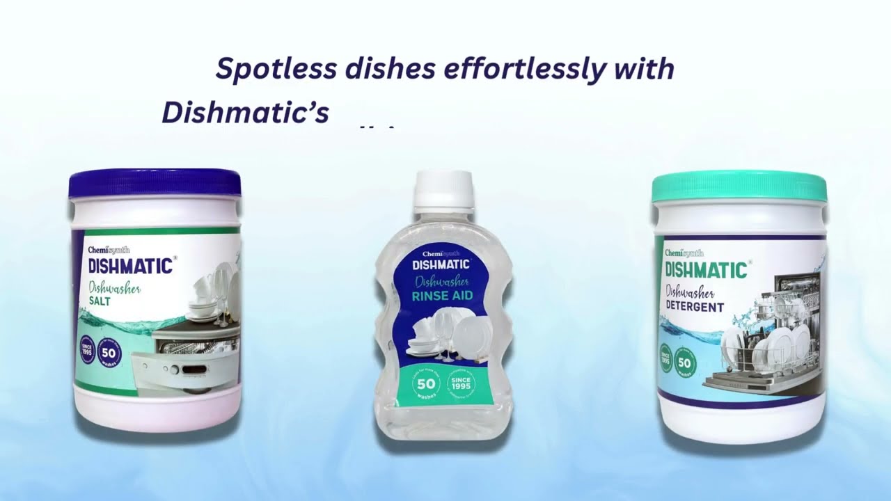 Dishmatic's 3 in 1 Dishcare Solution 1