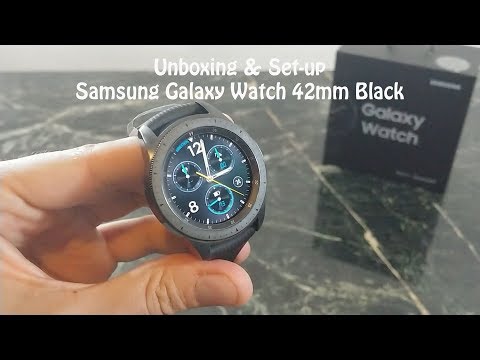 42mm galaxy watch black