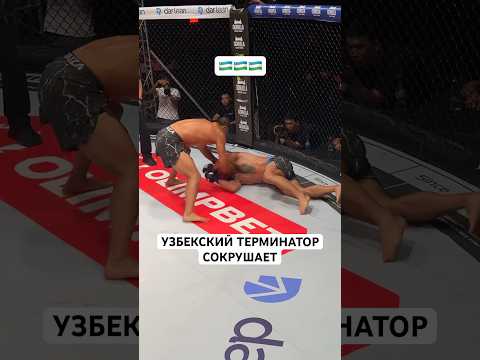 Узбекский терминатор сокрушает всех 👊🏻🔥#мма #файтинг #ufc #naiza #мма #nfc #найза #алматы #узбек