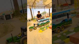 Bus loading in John Deere tractor trolley 🔥🔥💪💪