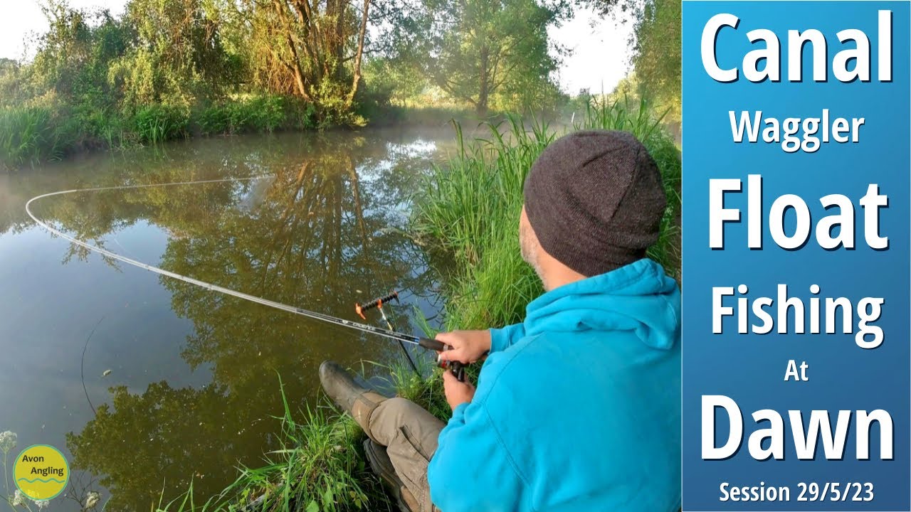 Easy Canal Float Fishing With Maggots & Bread - Waggler Fishing At First  Light - 29/5/23 (Video 408) 