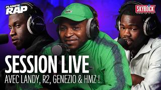 SESSION LIVE avec Landy, Genezio, R2, HMZ, Venant, Mous-K & Pistach ! #PlanèteRap