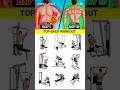 How to get a back gym workout 💪 #music #backworkout #gymworkout #gymlover