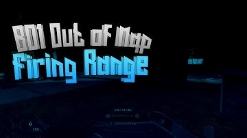 Firing Range Out of Map Trickshot Spot BO1