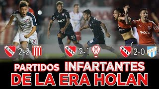 PARTIDOS INFARTANTES DE LA ERA HOLAN