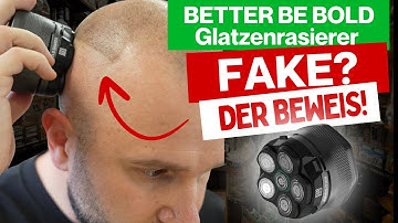 FAKE Glatzenrasierer?  BETTER BE BOLD Headshaver Betrug oder top? Der Beweis. UNCUT - Live-Rasur!