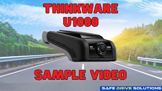 Thinkware U1000 Dash Cam Footage | Safe Drive Solutions