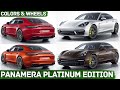 2022 Porsche Panamera Platinum Edition - Colors & Wheels