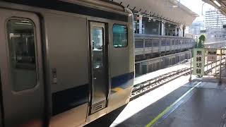 E531系0番台カツK424編成 東京駅発車