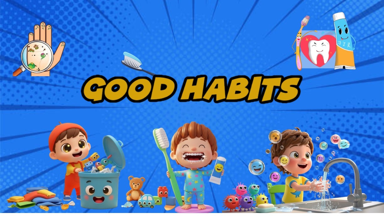 good habits cartoon | good habits cartoon in Urdu | good habits song | 