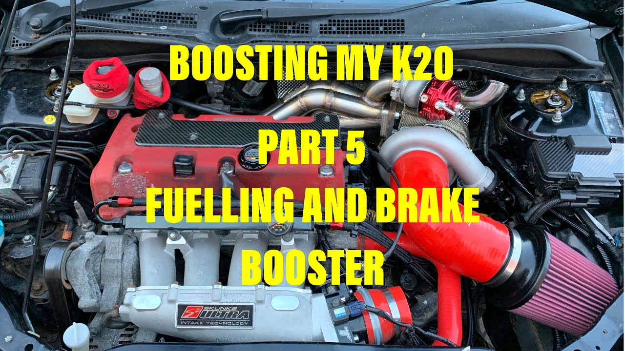 K20 EP3 Type R Turbo Part 5 - Fuelling And Brake Booster
