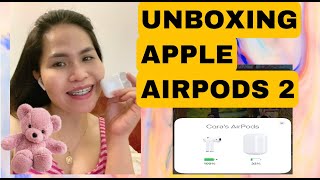 Unboxing | Apple AirPods 2 with charging case | Meet Cora