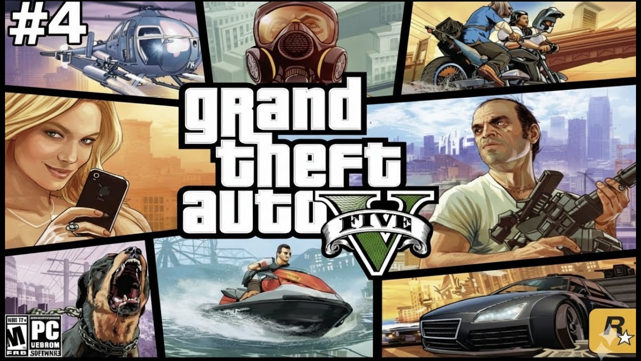 GTA V MISSION #4: The Ultimate Heist & Chaos Compilation! 💣 