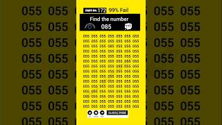 🔥 find the odd number 085 🤯part no 172 🧐 math is easy #quiz #puzzle #riddles #short