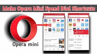 Opera Mini app | speed dail favorite shortcuts screenshot 1