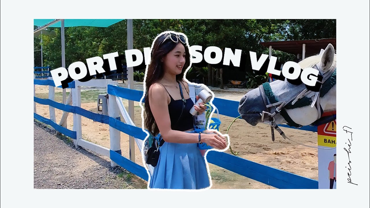 𝐕𝐋𝐎𝐆｜三人行自驾游2天1夜Port Dickson庆祝生日🎂！