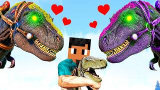Criei uma FAMILIA DE T-REX no ARK SURVIVAL