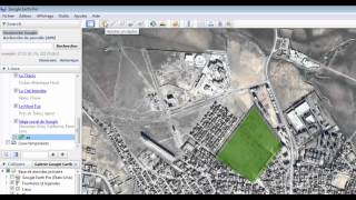 شرح استخراج الاحداثيات الجغرافية لمساحة معينة من برنامج Google earth pro الى برنامج Excel