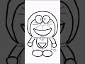 ドラミちゃんの絵描き歌でドラえもんを描いてみた#shorts