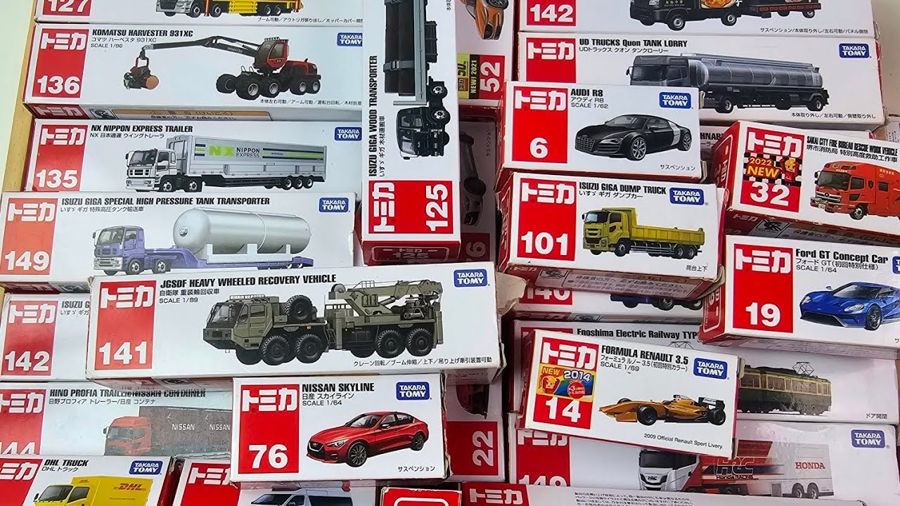 😱トミカ大量開封！一箱全部レア!? 見たら止まらない神動画