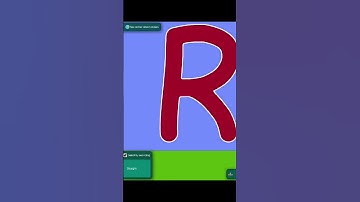 Eliminated Alphabet R | Alphabet algodoo animation #alphabetexploration