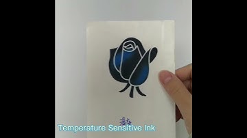 Temperature sensitive ink