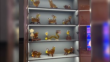 tủ rượu 12 con giáp.