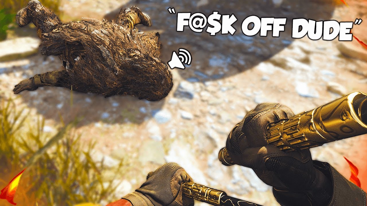 I USED THE NEW HIT STICKS AND MADE A PLAYER RAGE SO HARD!! (Modern Warfare Warzone)