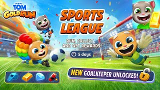 UNLOCK GOALKEEPER GINGER 🎉 Talking Tom Gold Run new event Sports League ⚽ screenshot 2