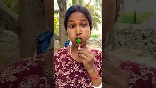 Baby Monkey Tastes a Lollipop... Then Bursts Into Laughter!# p742🍭🍬