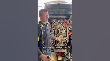 Cummins ISX15 Front Gear Housing Leak #shorts