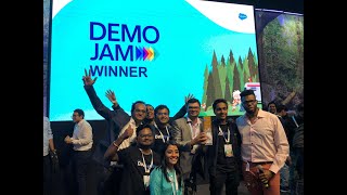 DataArchiva's AppExchange Demo Jam winning performance at the first-ever TrailheaDX India 19