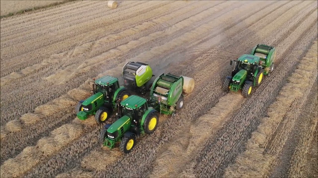 VLOG#6 Prasowanie słomy McHale CLAAS