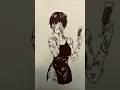 Redesenhando desenhos do escritos) ..#comodesenhar #esboço #makizenin
