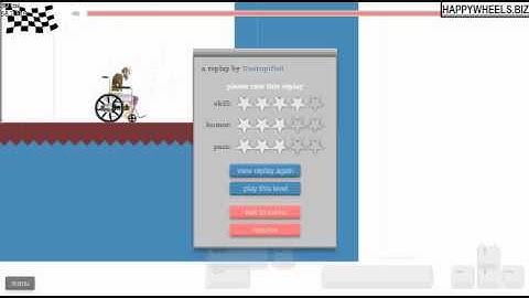 Level Obstacle Course - Happy Wheels Game - Level Walkthrough
