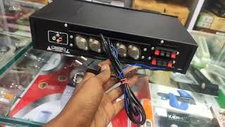 5 transestor amplifier opening details and 12 inch double spiker jodi