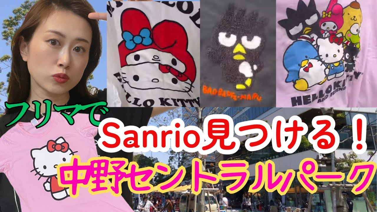 Y2K/Sanrio探す【中野セントラルパーク】フリーマーケットで爆買いショッピング🛍️