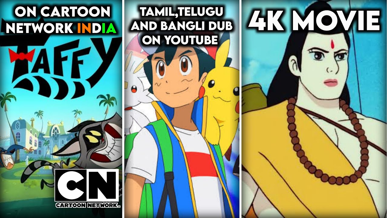 Taffy on Cartoon Network India | Pokemon Journeys Tamil,Telugu and Bengali  Dub | Ramayana Anime 4K - YouTube
