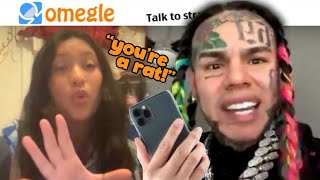 Omegle ... But 6IX9INE Rats Out Strangers!