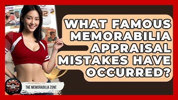 What Famous Memorabilia Appraisal Mistakes Have Occurred? - The Memorabilia Zone