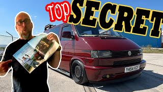 I’ve been keeping a Secret … our vw T4 is magazine featured in VWT