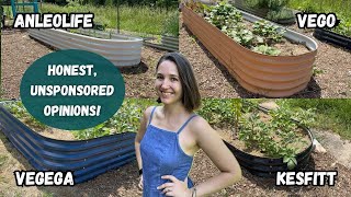 The best metal raised bed company (an unsponsored review of 4 types of garden beds)