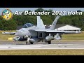 4k awesome many fighter jets loud take off  nato exercise air defender 2023
